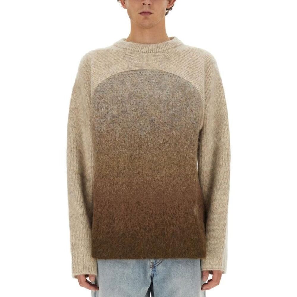 ERL Men's Ombre Knit Sweater Men BROWN Sweaters & Cardigans